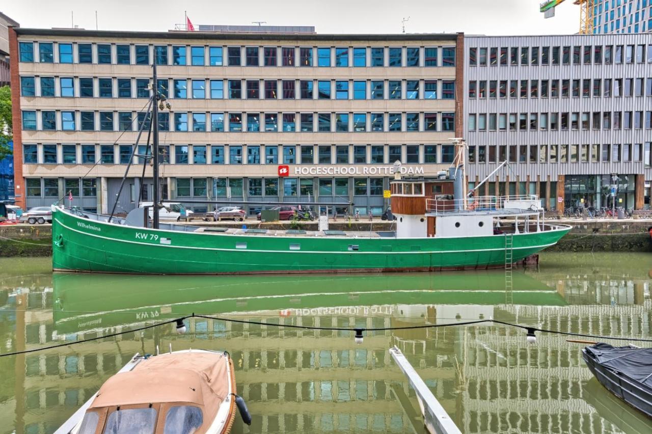 Boathotel Rotterdam Wilhelmina Eksteriør billede